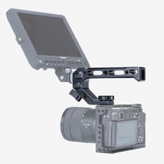 Generic Universal Camera Top Handle Handgrip with Cold Shoe Mounts Black  - Image 2