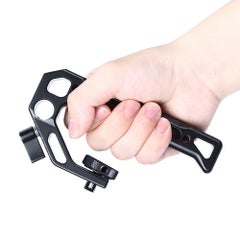 Generic Universal Camera Top Handle Handgrip with Cold Shoe Mounts Black  - Image 4