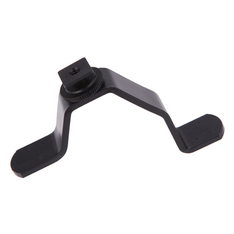 Dual Hot Shoe V Mount Bracket Black  - Image 3