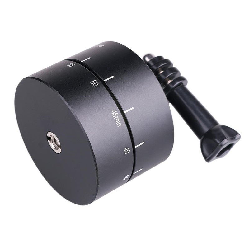 360 Degree Rotatable Tripod Head Black - Image 4