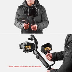 Generic DF Digitalfoto Universal L Bracket With Cold Shoe Mount Black  - Image 2