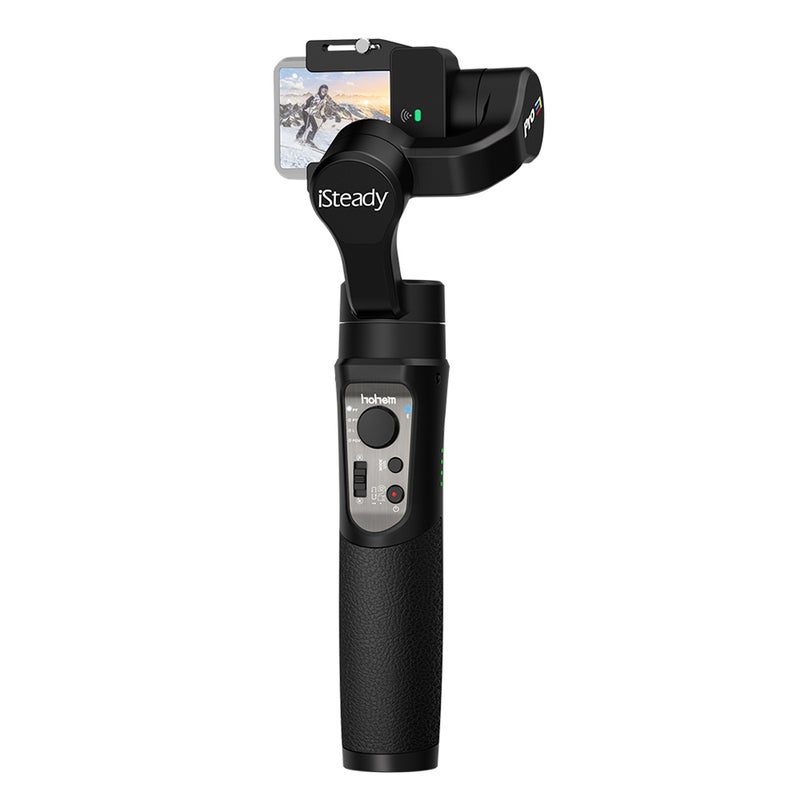 Generic - Hohem Isteady Pro 3 Handheld 3-Axis WiFi Gimbal Stabilizer Black - Image 1