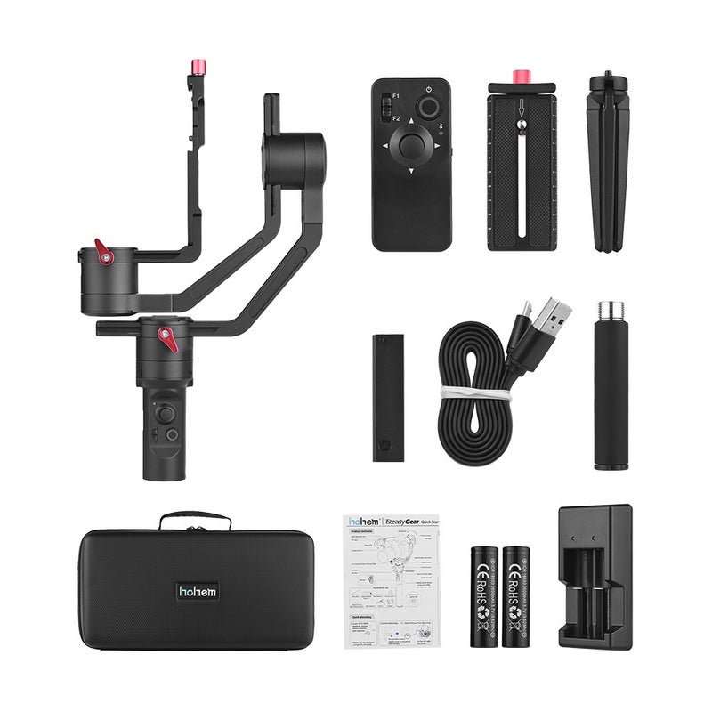 Hohem iSteady Gear 3-Axis Handheld Gimbal Stabilizer Black  - Image 5