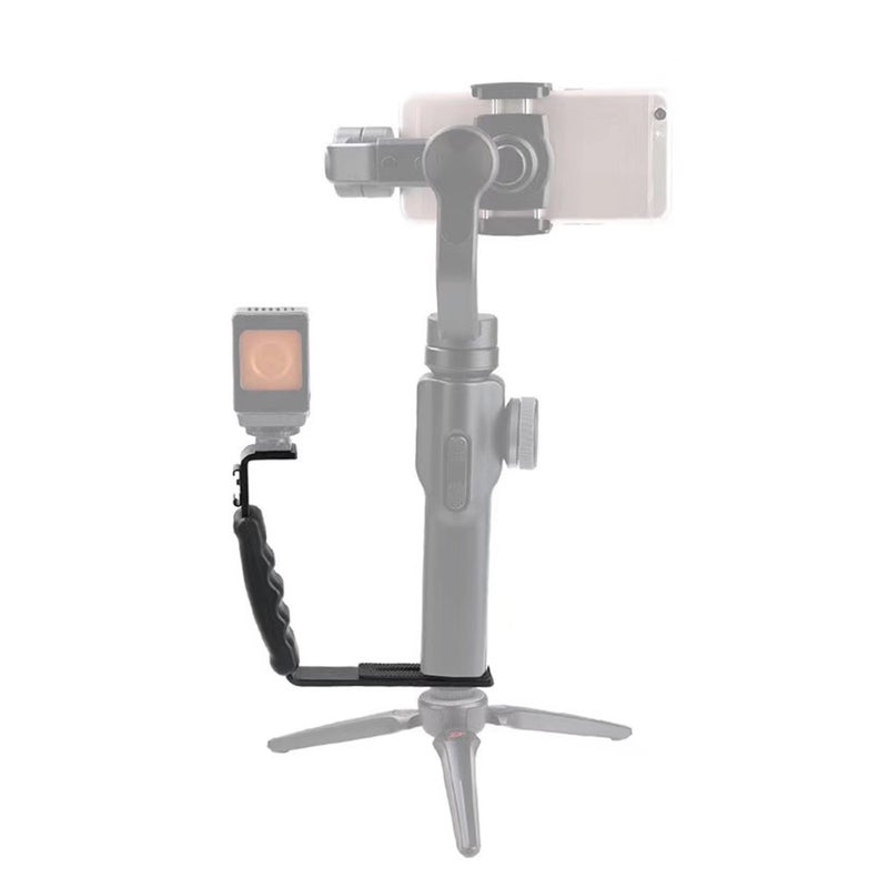 Handheld L-Shaped Gimbal Expansion Bracket Holder Black  - Image 3