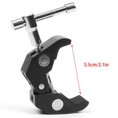 Generic Gun Fishing Rod Arrow Stick Fixed Clip Holder Black  - Image 5