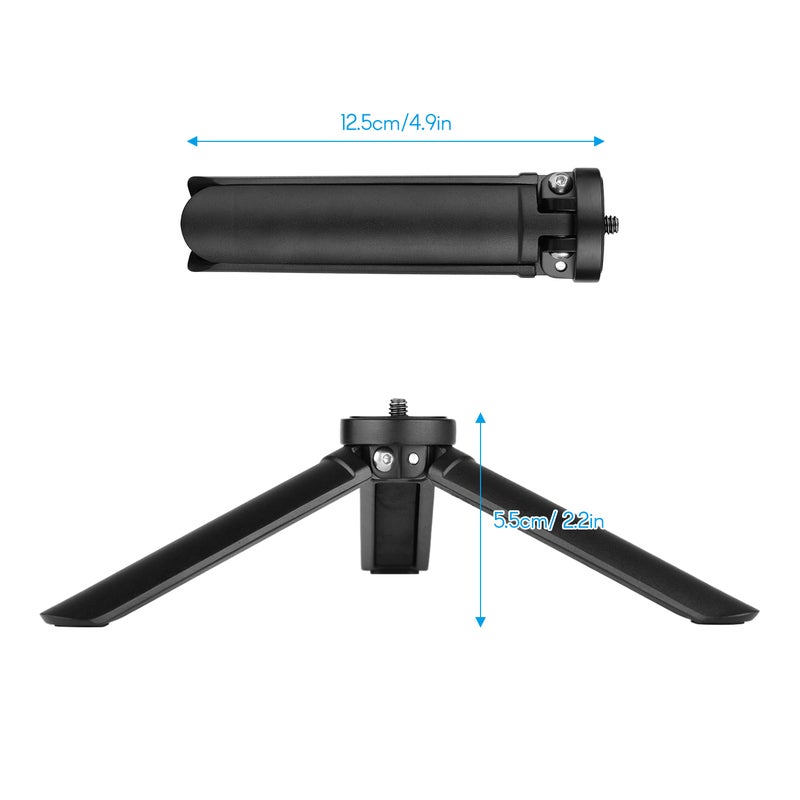 Mini Desktop Tripod Stand Gimbal Stabilizer Black - Image 5