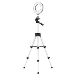 Generic Adjustable Mini Desktop Tripod Stand Black/Silver  - Image 5