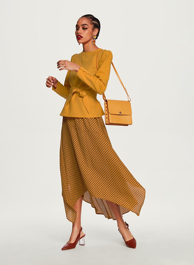 RINA Stylish Maxi Skirt Printed - Image 3