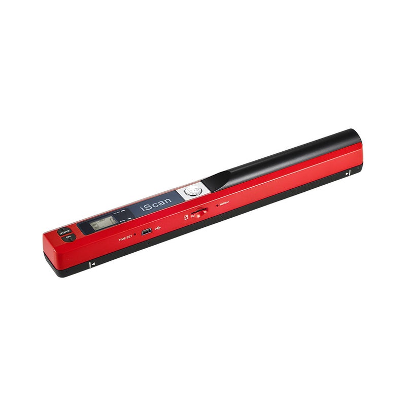 Portable Wireless Mini Handheld Scanner Red  - Image 3
