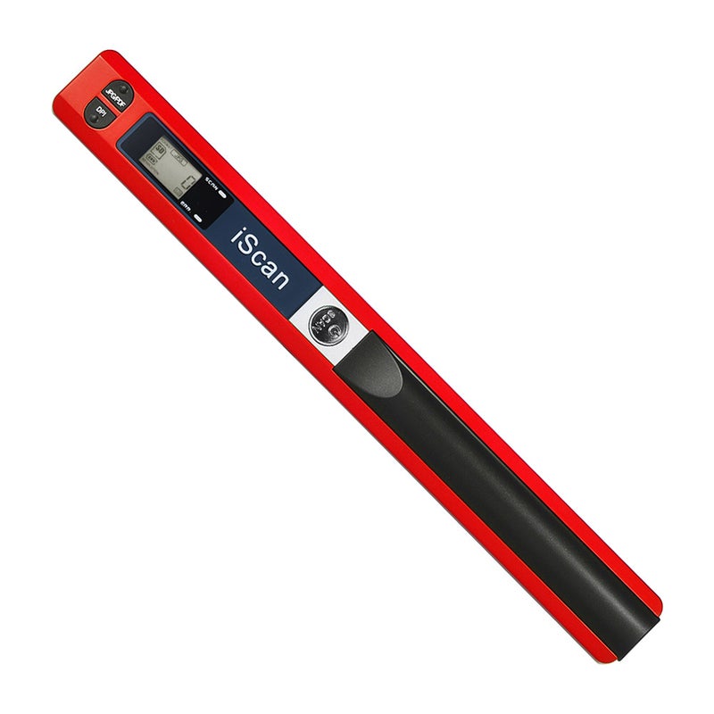 Portable Wireless Mini Handheld Scanner Red  - Image 5
