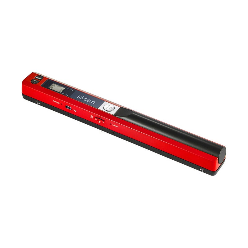 Portable Wireless Mini Handheld Scanner Red  - Image 4