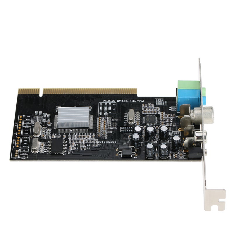 Generic - PCI-E Internal TV Tuner Card MPEG Video DVR Capture Recorder Black - Image 1