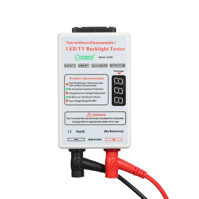 Generic - Smart-Fit LED Lamp LCD TV Backlight Tester multicolour - Image 1