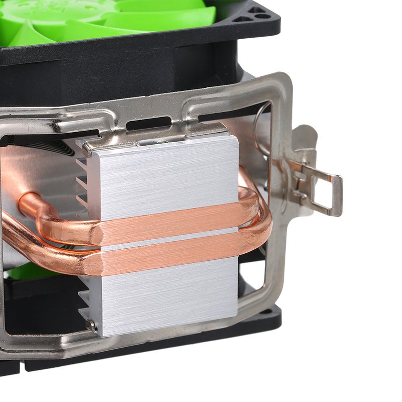Hydraulic CPU Cooler Heatpipe Fans For Intel 775 Multicolour