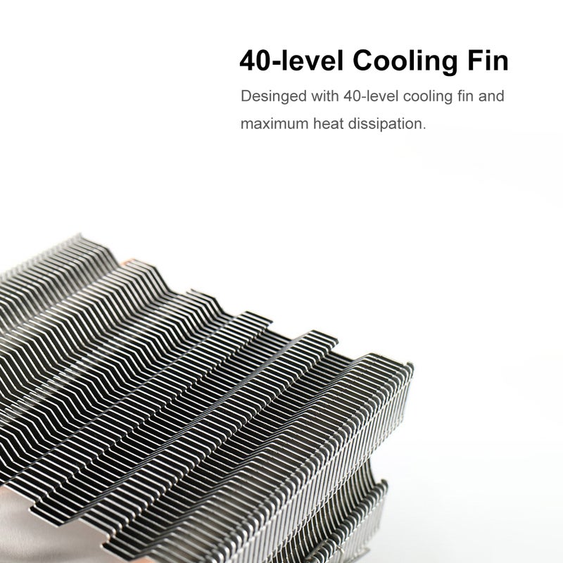 Hydraulic CPU Cooler Heatpipe Fans For Intel 775 Multicolour