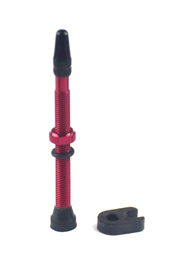 Generic - 3-Piece Tubeless Tire Presta Valve Stem And Adapter Set 5.1x2x1.7cm - Image 1