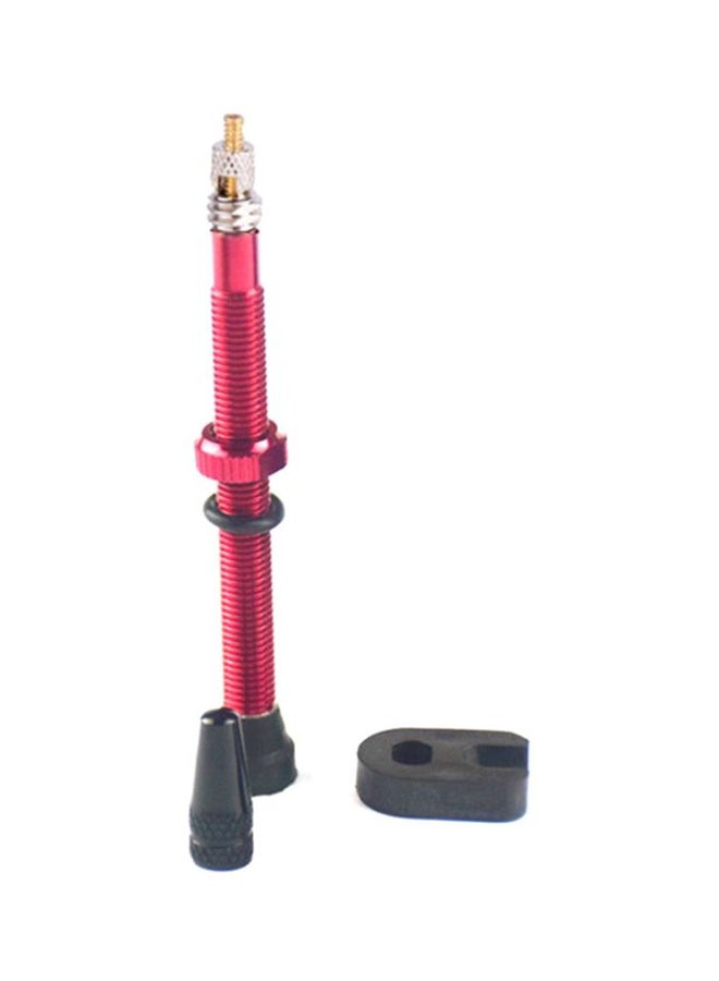 Generic - 3-Piece Tubeless Tire Presta Valve Stem And Adapter Set 5.1x2x1.7cm - Image 1
