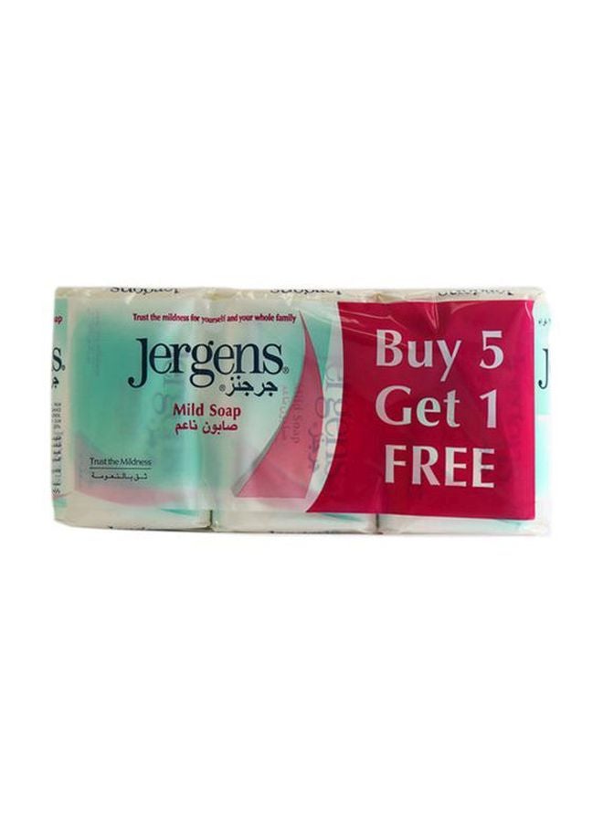 Jergens Mild Soap 5 Plus 1 125grams