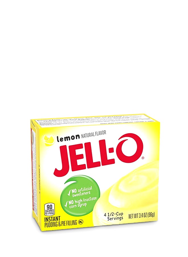 Jell-O Instant Lemon Pudding And Pie Filling 96grams - Image 1