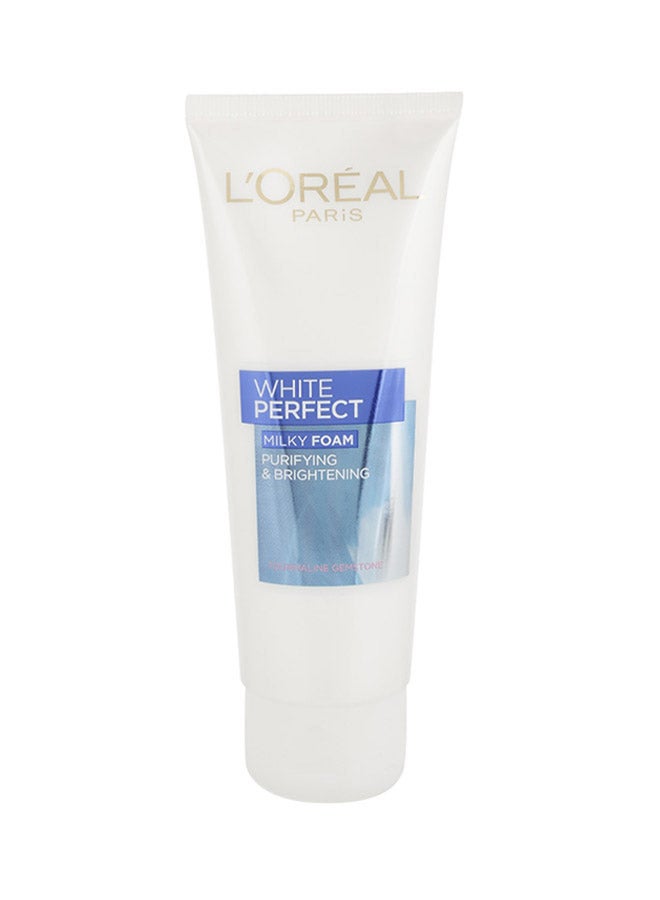 White Perfect Milky Foam Facial Cleanser 100ml