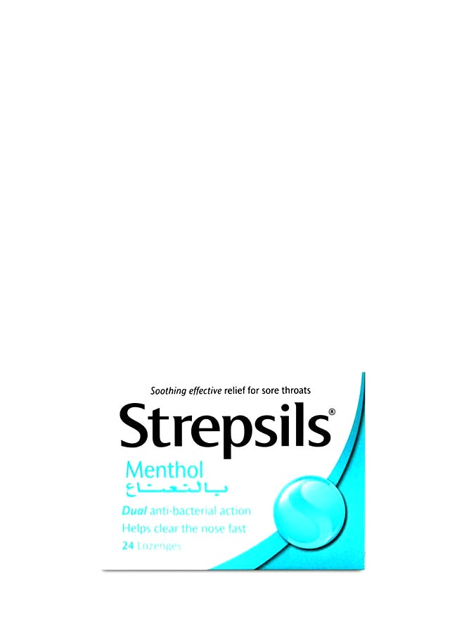 Strepsils 24-Piece Menthol 
