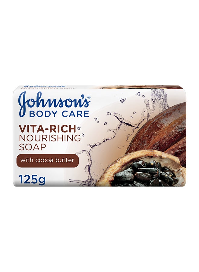 صابون الجسم فيتا ريتش مغذٍ وغني بزبدة الكاكاو 125 غم