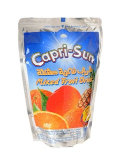 Mixed Fruit Drink Pouch With Straw Inserted 200ml