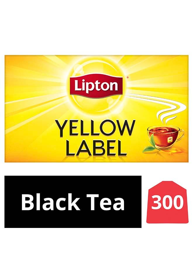 Lipton - Yellow Label Black Tea, 300 Teabags 600grams - Image 1