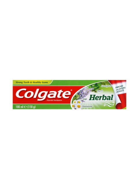 Herbal Fluoride Toothpaste 100ml White
