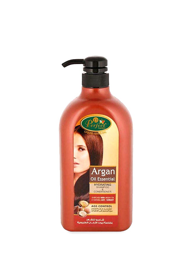 Perfect - Argan Oil Essential Shampoo And Conditioner 1000ml - Image 1
