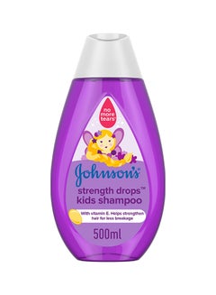 Johnson's Kids Shampoo, Strength Drops, 500ml  - Image 1