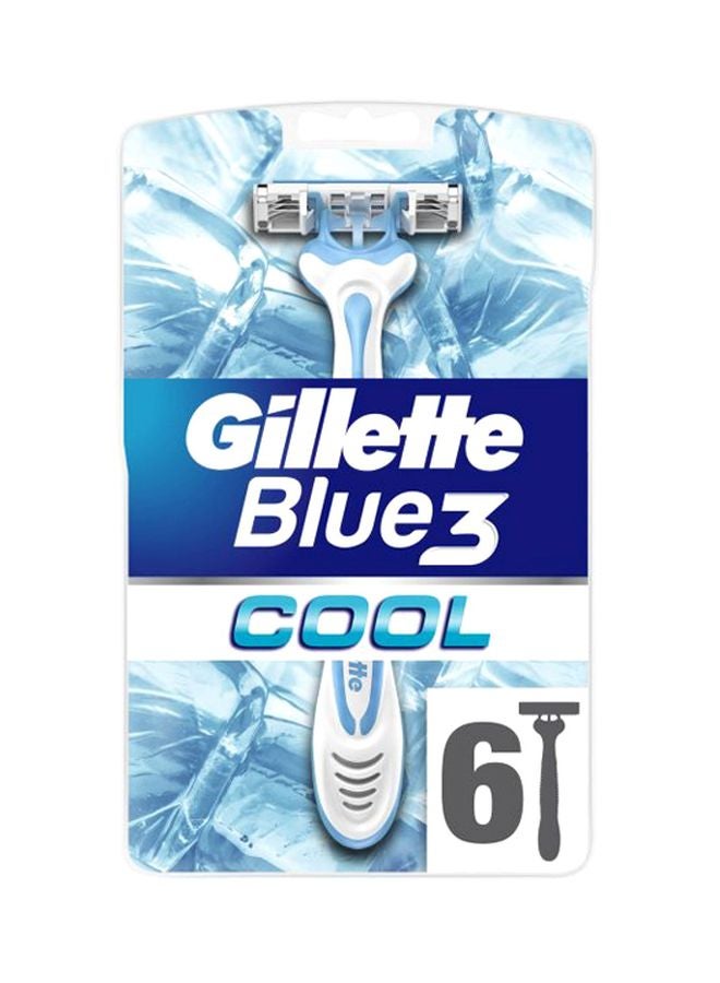 Gillette 6-Piece Blue3 Shaving Blade Set - Image 1