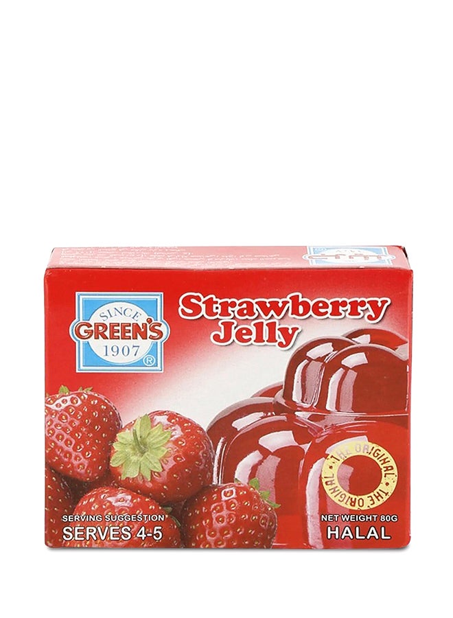 GREEN'S - Strawberry Jelly 80grams - Image 1