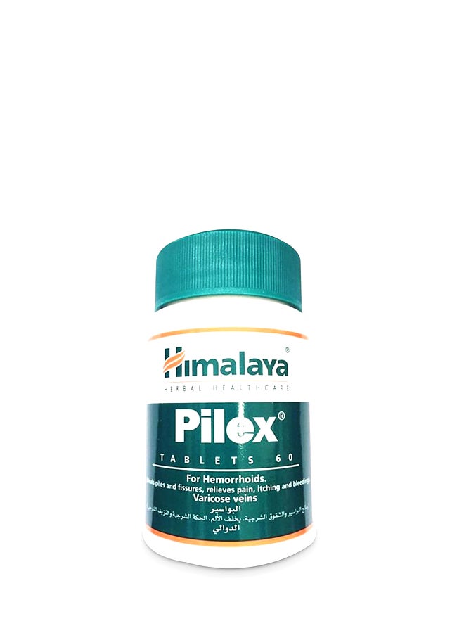Himalaya - Pilex 60 Tablets - Image 1