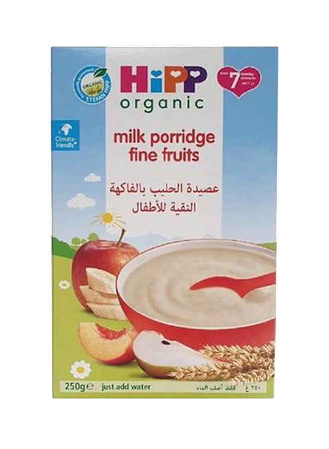 Hipp Organic - Organic Milk Porridge Fine Fruits 250grams - Image 1