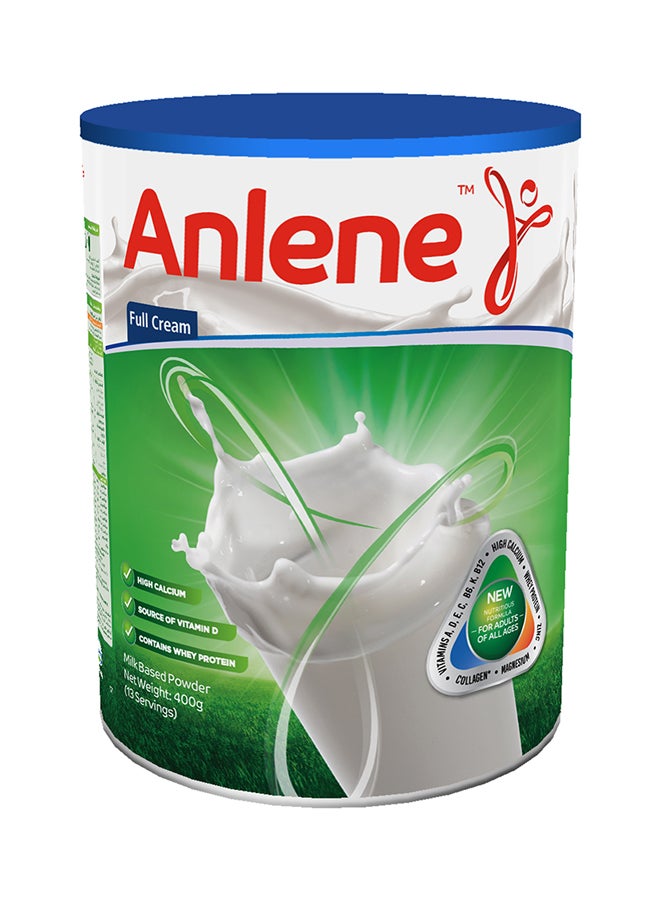 Anlene Full Cream Milk Powder 400grams - Image 1