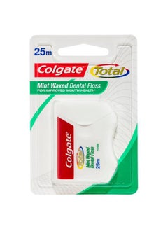 Mint Waxed Dental Floss muticolor 25meter