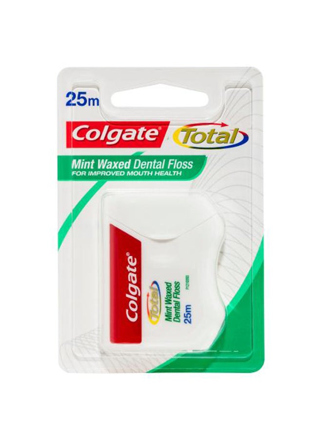 Colgate - Mint Waxed Dental Floss muticolor 25meter - Image 1