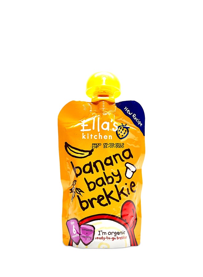Ella’s kitchen Banana Baby Brekkie 100grams - Image 1