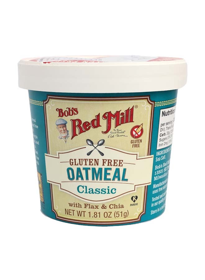 Bob's Red Mill Gluten Free Oatmeal Classic 51grams - Image 1