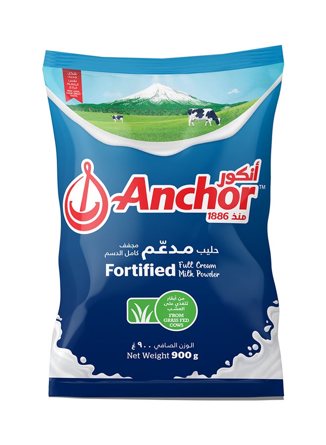 Anchor Full Cream Milk Powder Pouch 900grams  - Image 1