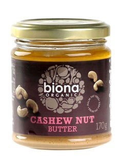 Organic Cashew Nut Butter 170grams
