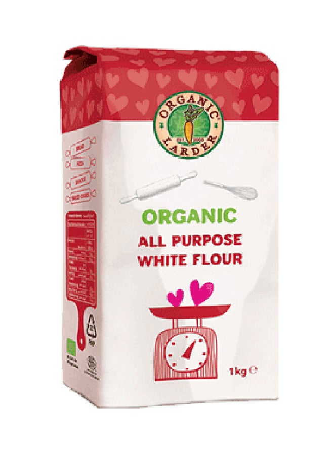 Organic Larder - All Purpose White Flour 1kg - Image 1