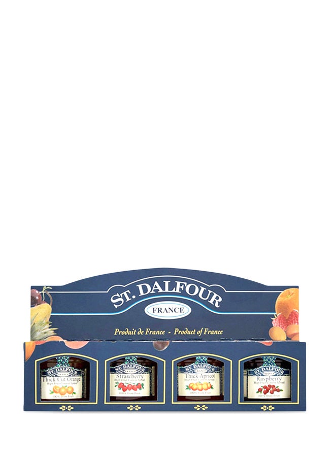 St.Dalfour - Fruit Spread Assorted 28grams Pack of 4 - Image 1