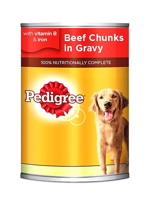 With Beef In Gravy 400g