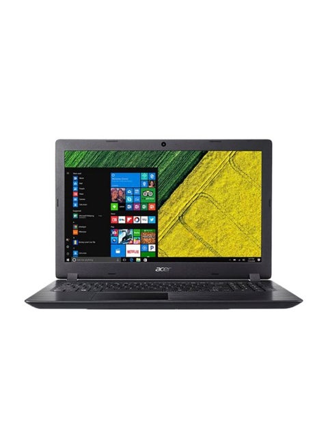 Aspire 3 A315-51 Laptop With 15.6-Inch Display, Core i3 Processor/4GB RAM/1TB HDD/Intel HD Graphics 520/English-Arabic Keyboard Black