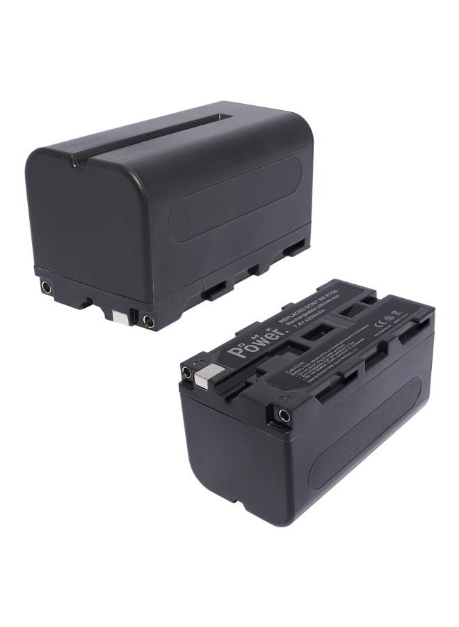DMK Power 4800.0 mAh 2-Piece Rechargeable Lithium-Ion Battery For LED Video Light And Monitor Black - Image 3