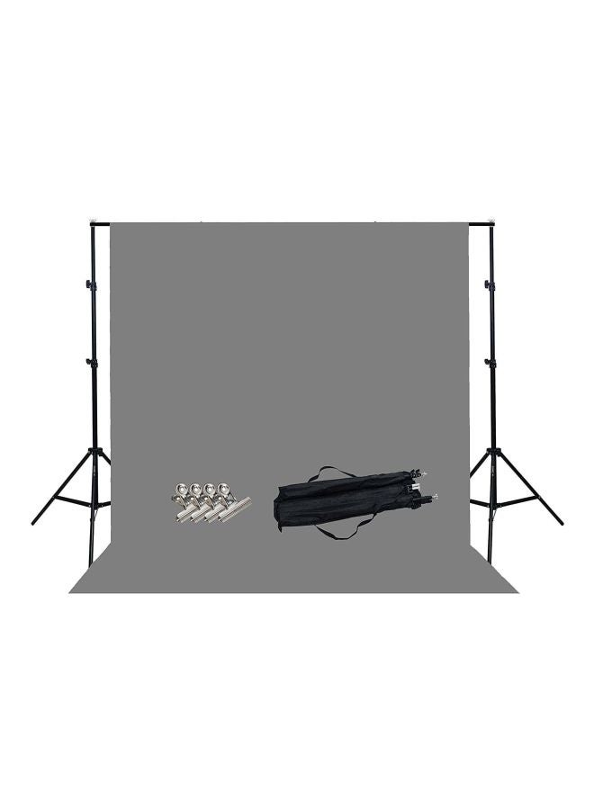 Coopic Adjustable Photography Background Stand Kit Grey - Image 1