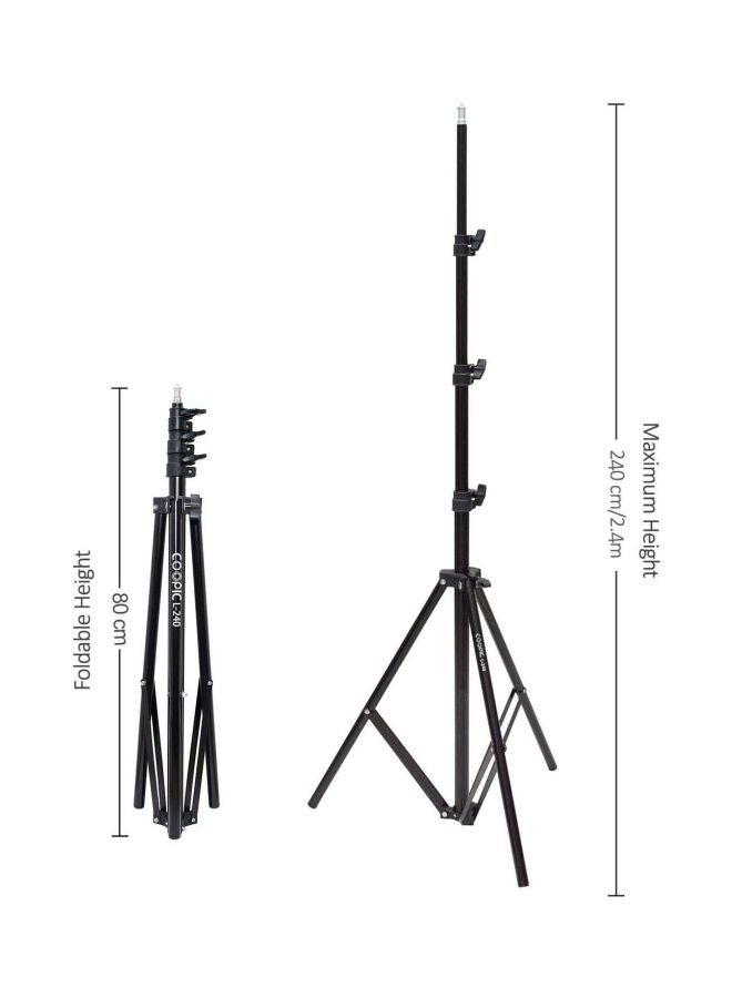 Coopic Photography Tripod Light Stand With Screw Black - Image 4