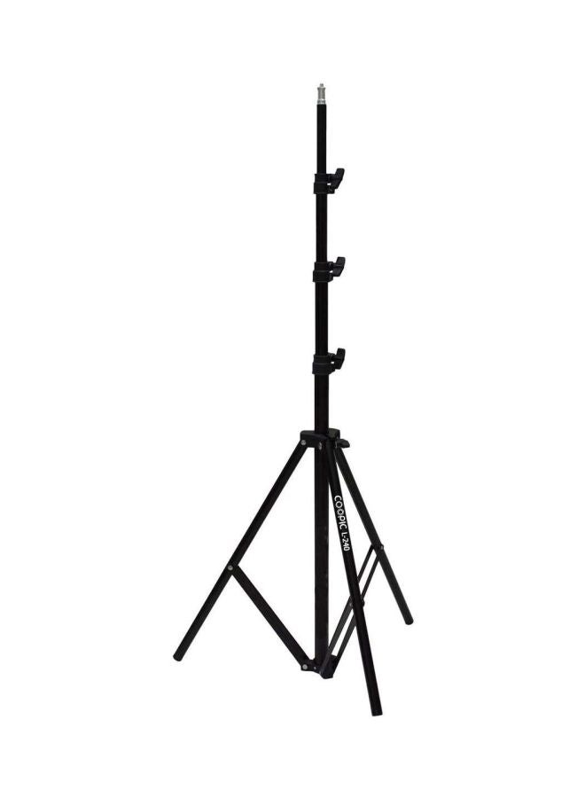Coopic Photography Tripod Light Stand With Screw Black - Image 1